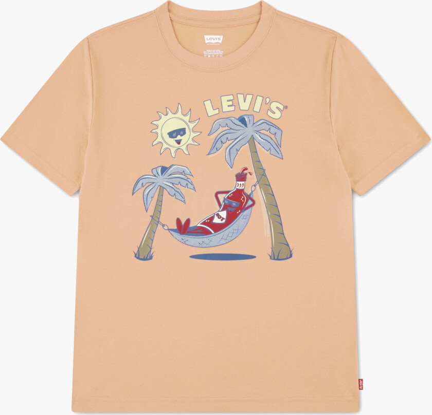 LVB Hot Sauce T-skjorte, Peachbloom, 116 - T skjorter & Topper - Polyester,Bomull