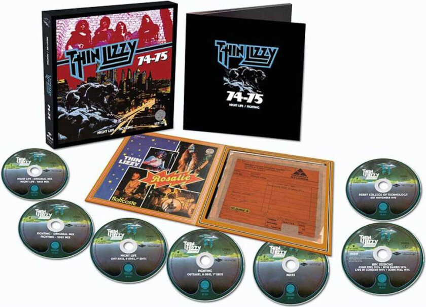Thin Lizzy Nightlife / Fighting Box Set Limited Edition CD