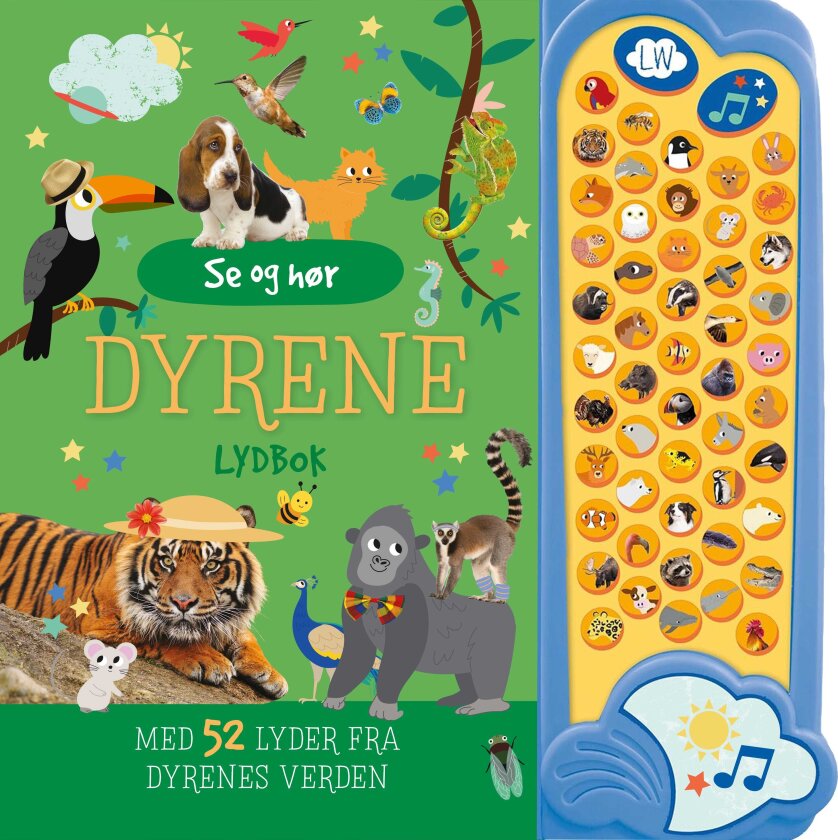 Dyrene med 52 lyder fra dyrenes verden