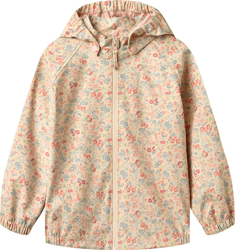 Regnjakke - Chardy - Blomster And Skjell - - 7 år (122) - Regnjakke