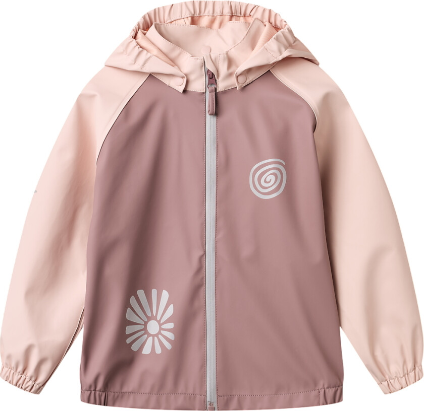 Regnjakke - PU - Lovoa - Dusty Lilac - - 8 år (128) - Regnjakke