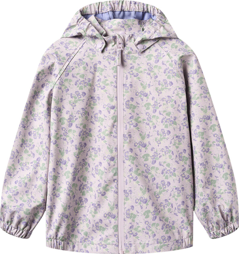 Regnjakke - Chardy - Lilac Petunier - - 7 år (122) - Regnjakke