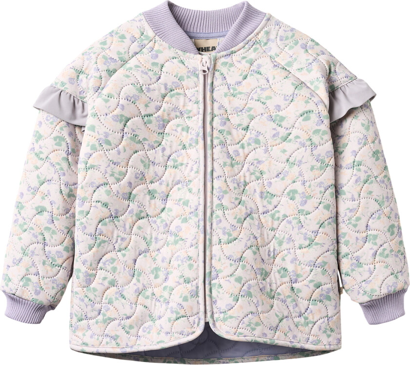 Termojakke - Stjerne - Purple Lysende petunier - - 12 år (152) - Termoklær