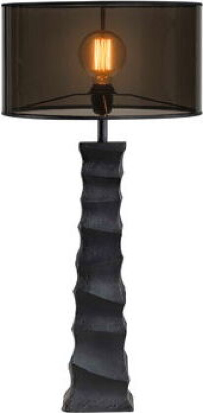 Pisa bordlampe, svart