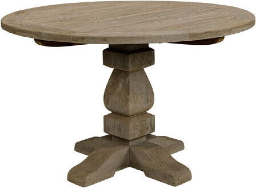 French spisebord charcoal Ø120