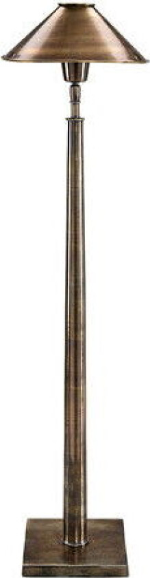 Positano bordlampe antikk messing