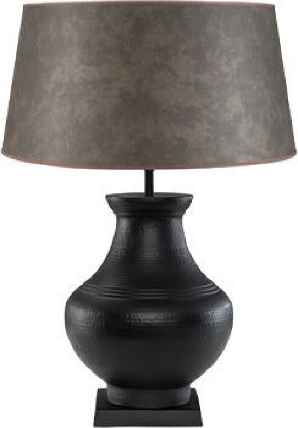 Bergamo bordlampe, svart