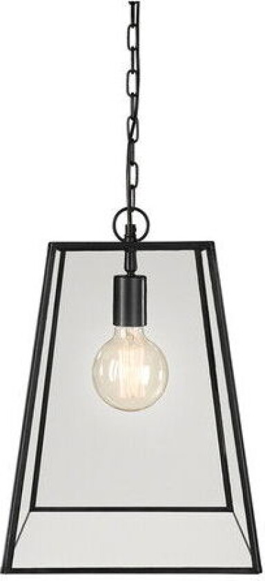 Slim City taklampe svart