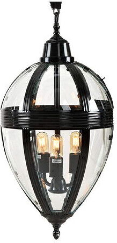 Timeless Drop Ceiling Lamp Black