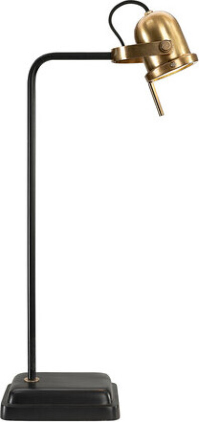 Leipzig bordlampe, svart