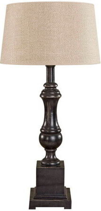 Venice lampefot, svart