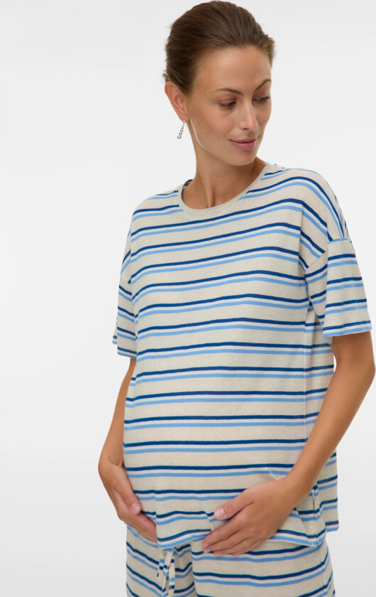 Mlnara Vita Ss Jrs Top - Cream - L