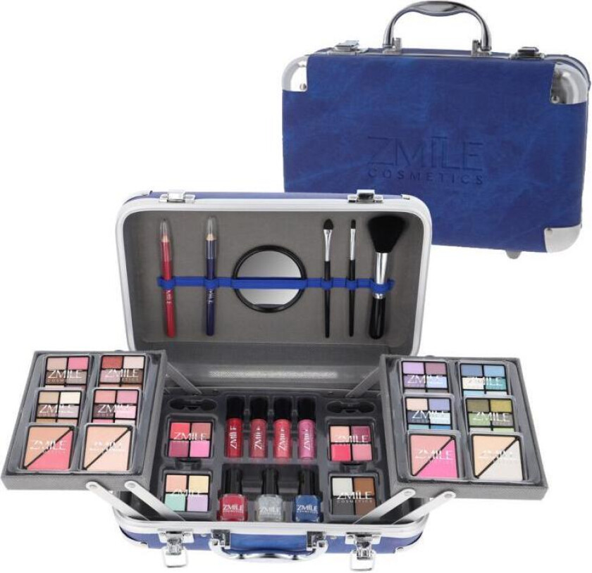 Zmile Cosmetics Makeup Box Traveller Blue Vegan