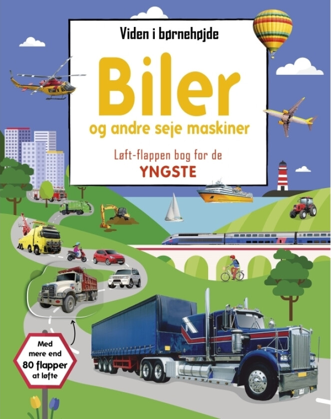 Viden i børnehøjde - Biler og andre seje maskiner | Språk: Dansk