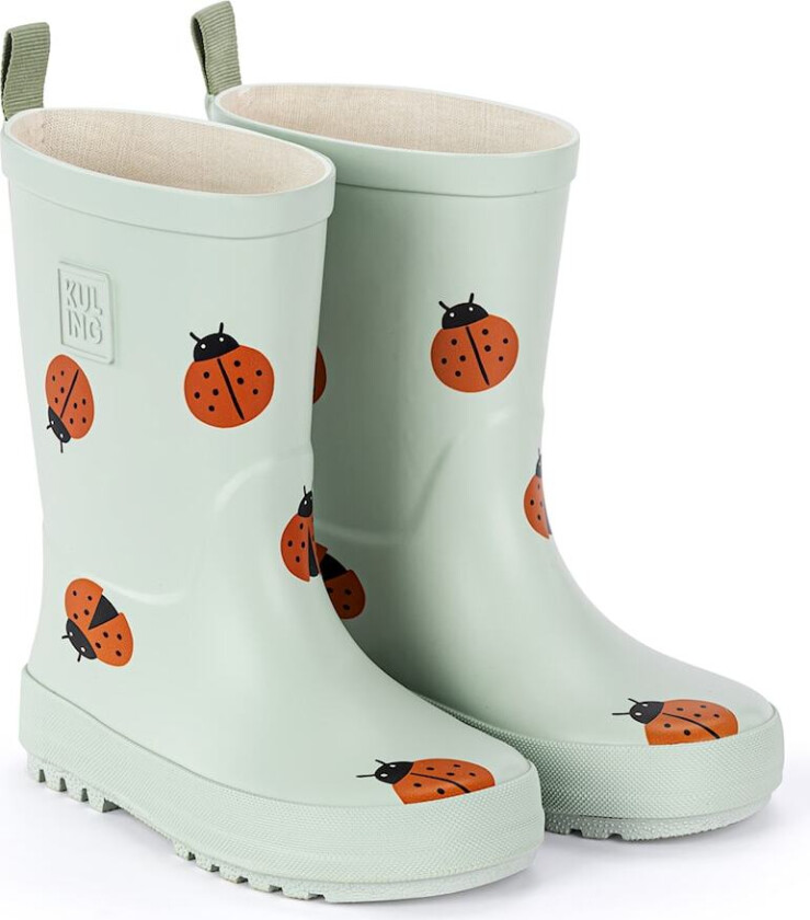 Viken Gummistøvler Pale Green Ladybug Pale Green Ladybug 32 EU Grønn 32 EU unisex