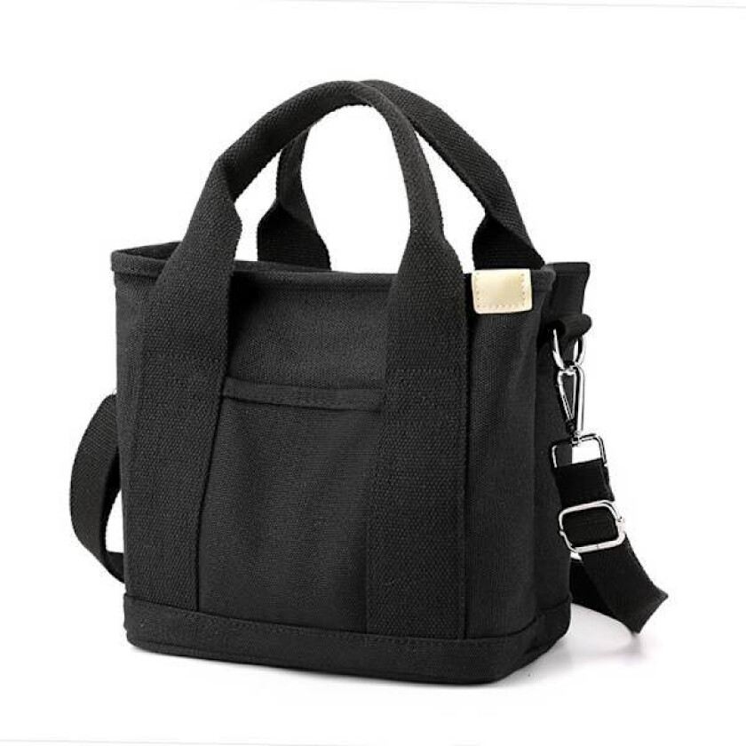 Crossbody-veske for kvinner, moderne, stor lagringsplass, stor kapasitet tote bag svart