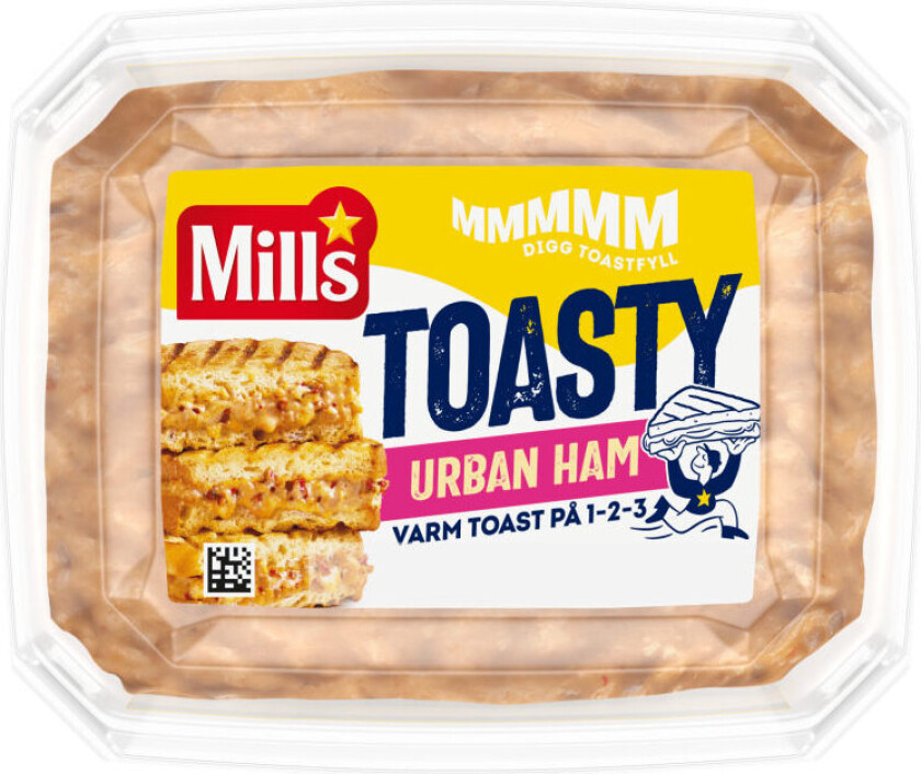 Toasty Urban Ham 180g Mills
