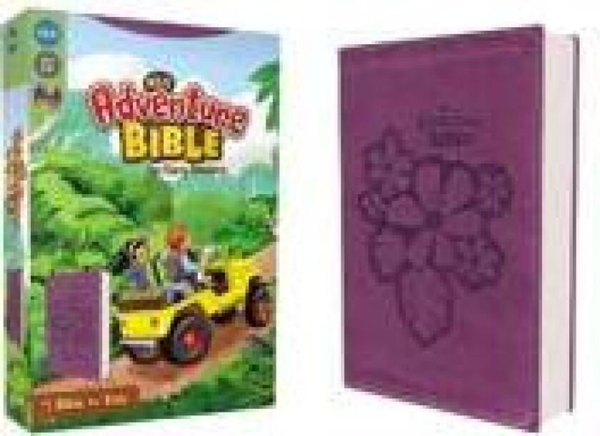 NIrV, Adventure Bible for Early Readers, Leathersoft, Purple, Full Color