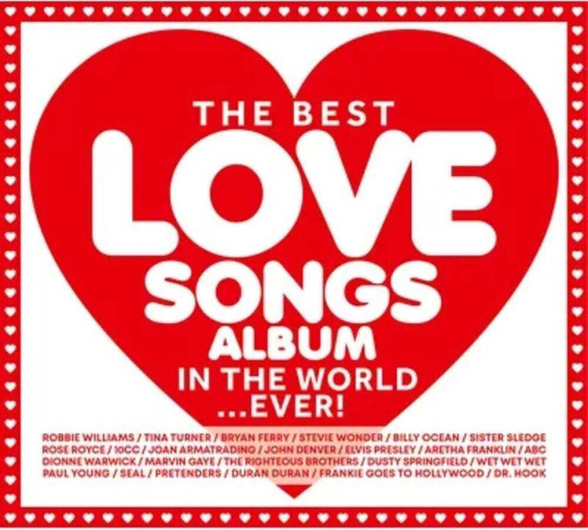 Diverse Artister Best Love Songs Album In The World Ever CD