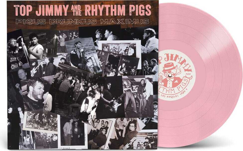 Top Jimmy & The Rhythm Pigs Pigus Drunkus Maximus Pink LP/Vinyl