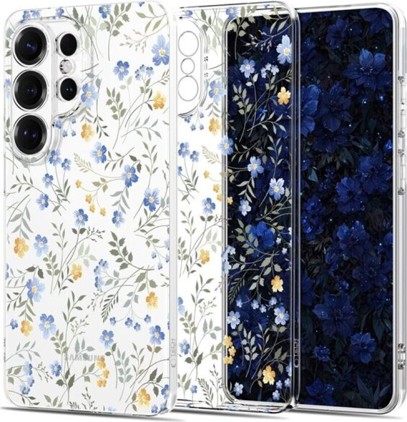FlexAir-etui for Samsung Galaxy S26 Ultra - fargerike blomster