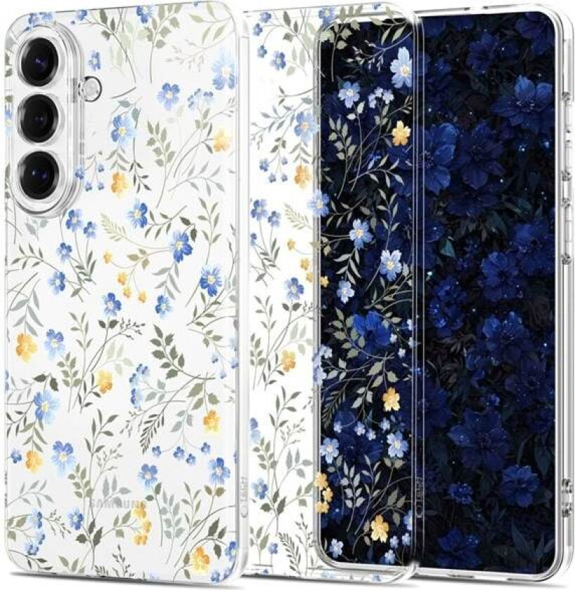 FlexAir-etui for Samsung Galaxy S26 - fargerike blomster