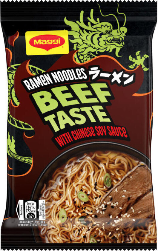 Nudler Biffsmak 62g Maggi