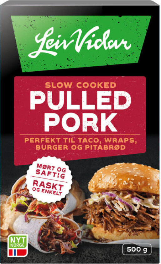 Pulled Pork 500g Leiv Vidar