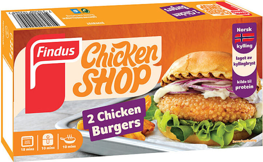 Chicken Burger 227g Findus