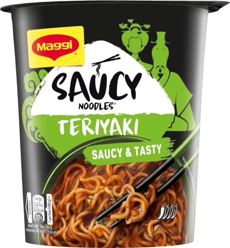Nudler i Kopp Teriyaki 75g Maggi