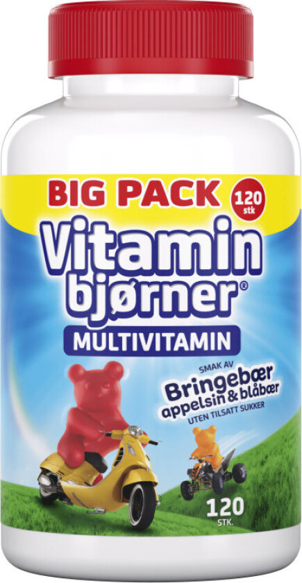 Vitaminbjørner Original Multivitamin 120stk