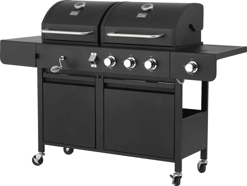 Kull-/gassgrill All in One 8837 88 cm x 36,5 cm