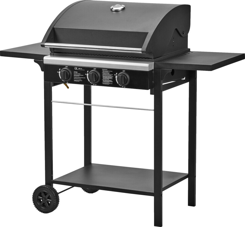 Gassgrill 3 brennere