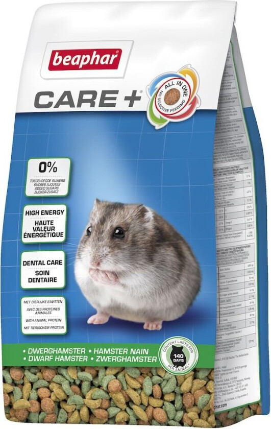 Bilde av Beaphar Care+Dverghamster mat 500g