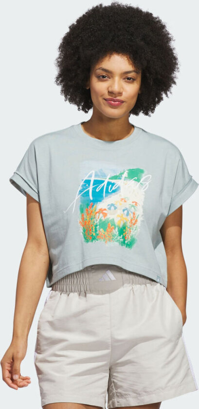 SUMMER ROMANCE GRAPHIC T-SKJORTE