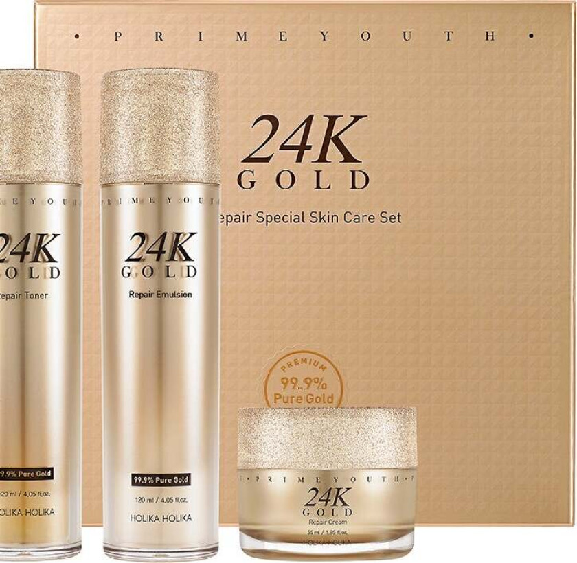 Prime Youth 24K Gold Repair Special Skin Care Set, 295 ml  Ansiktskrem