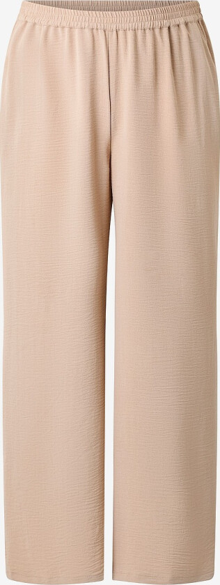 Bukser med brede ben - Beige