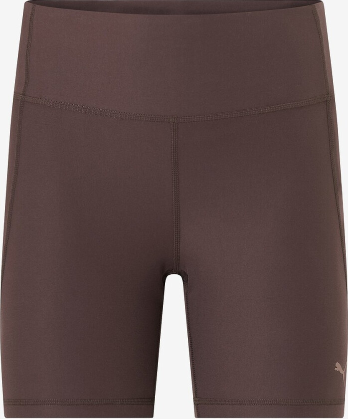 Sykkelshortser W Cloudspun Short Tight HW 6" - Brun
