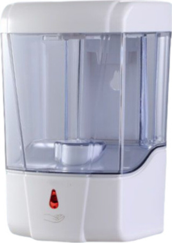 Automatisk såpedispenser for veggmontering, berøringsfri håndspritdispenser med smart infrarød sensor og anti-dryppdesign, batteridrevet for