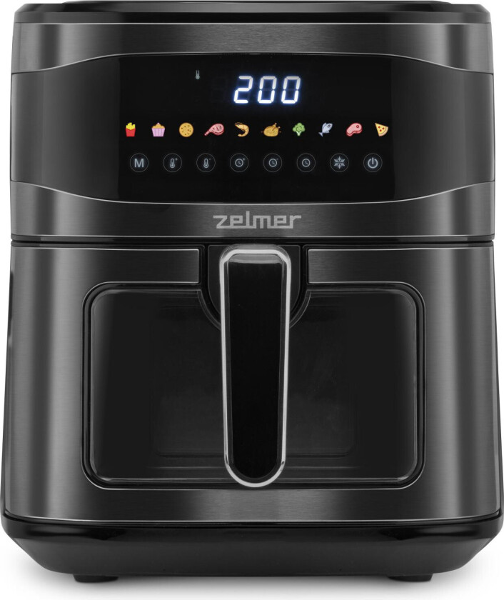 ZAF6020 Airfryer 6,5L 1600W 10 programmer - Svart
