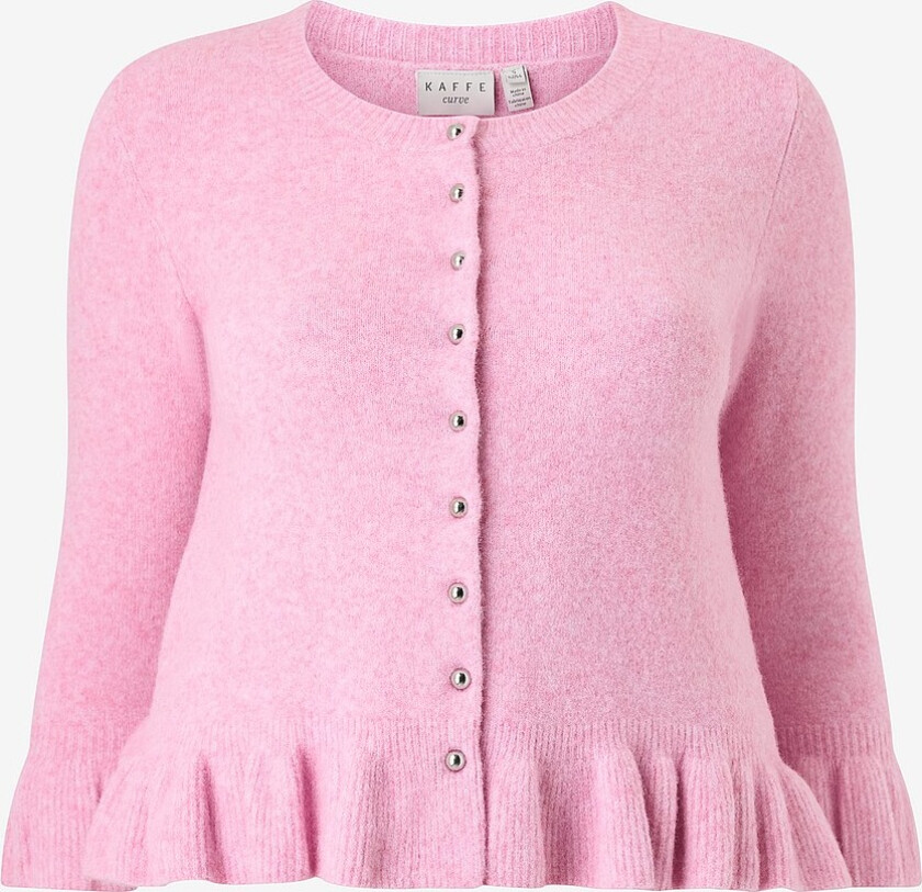 Kardigan kcEmmi Frill Cardigan - Rosa