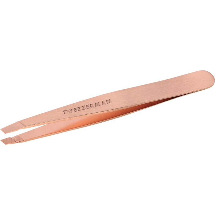 Rose Gold Slant Tweezer, 1 st  Pinsetter