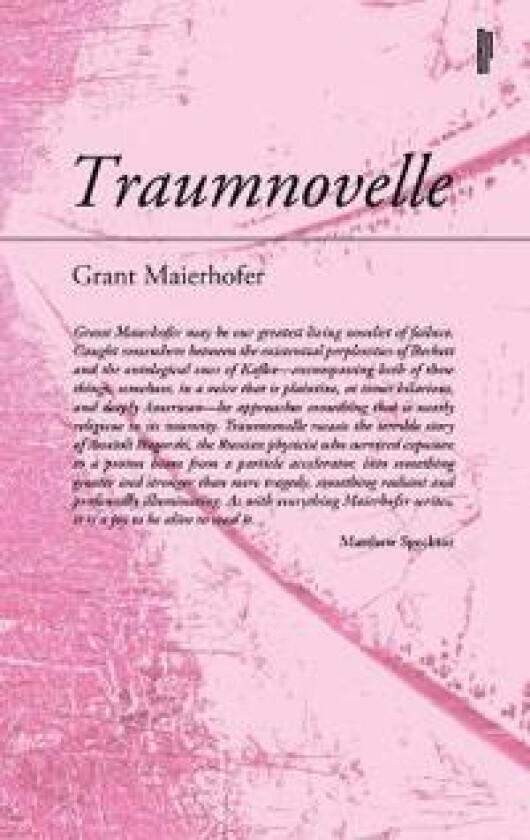 Traumnovelle - Maierhofer, Grant