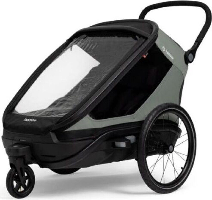 Sykkelvogn, Outback Next, 2 Seats - Dusty Green