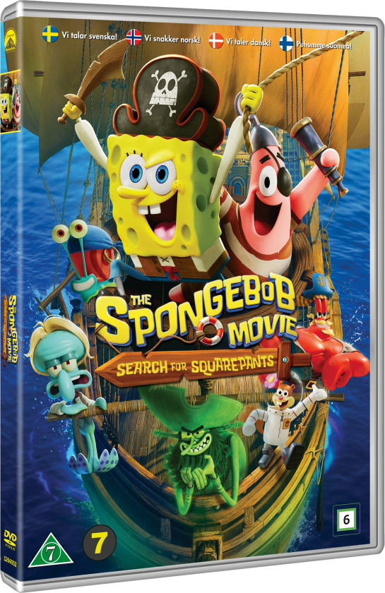 The SpongeBob Movie: Search for SquarePants DVD