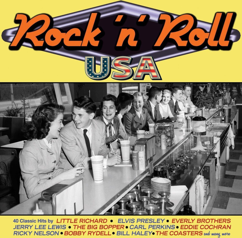 Diverse Artister Rock 'N' Roll Usa CD