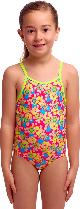 Badedrakt - Utskrevet - UV50+ - Strømning Blåse - - 4 år (104) - Badetøy