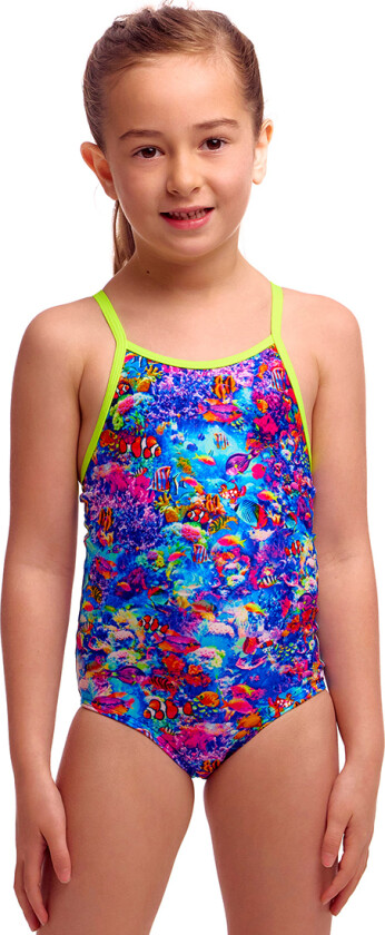 Badedrakt - Utskrevet - UV50+ - Sea Life - - 6 år (116) - Badetøy