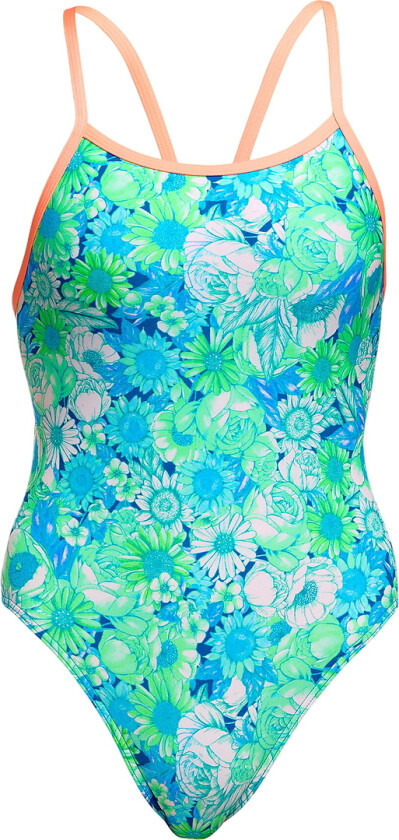 Badedrakt - Singel Strap - UV50+ - Green Green Gress - - 16 år (176) - Badetøy