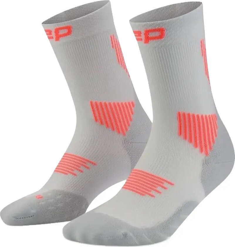 Core Run Socks, Mid Cut, 5.0 - Grey - II
